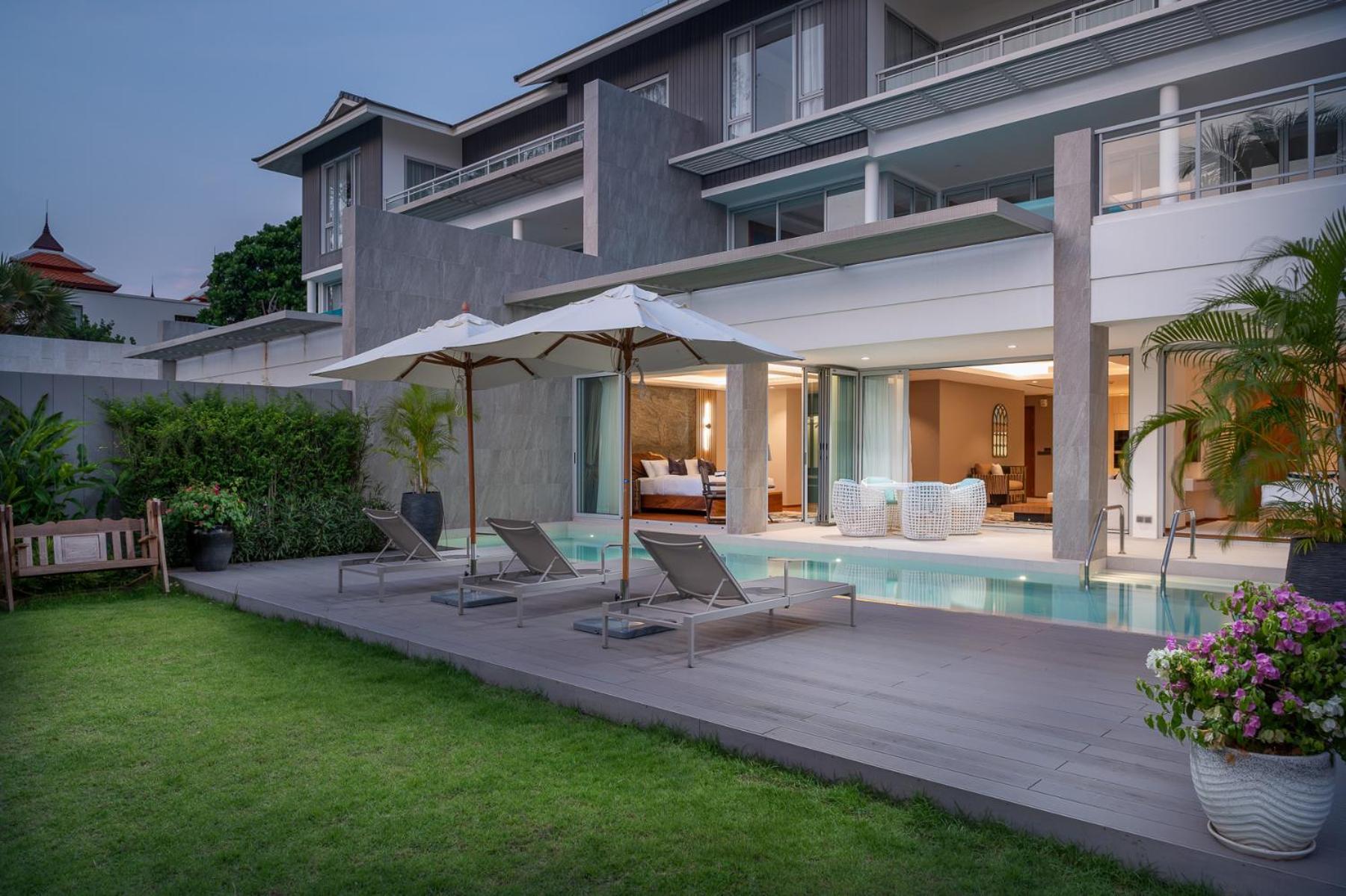 Beachfront Residences - Stunning Sea And Lake View Pantai Bang Tao Bagian luar foto